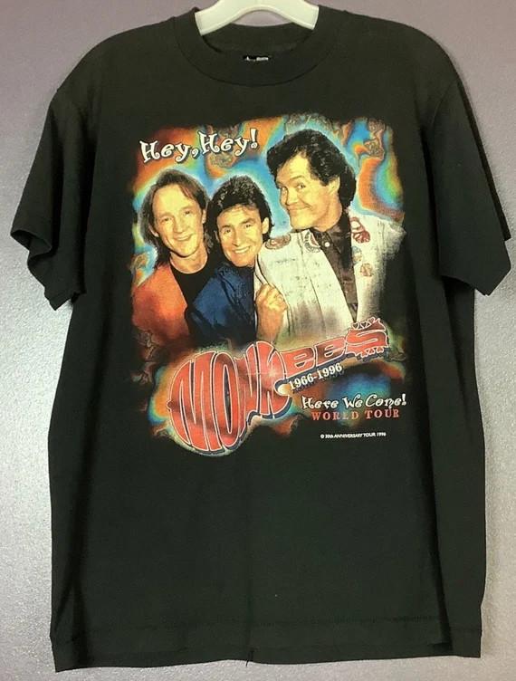 New Monkees Singer TShirt All size Gift family shirt S026 Unisex T-Shirt