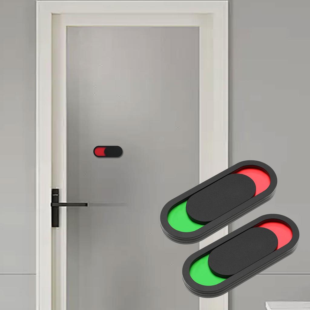 Две таблички-слайдера статуса «Занято» и «Свободно» для туалета и конференц-зала. Упаковка из 2 штук. Табличка на дверь «Не беспокоить», «Конфиденциальность»