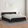 3130727 vidaXL Divan Bed with Mattress Black 160x200 Cm
