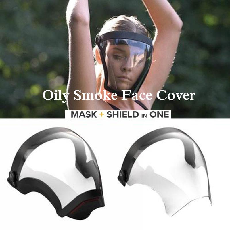 Прозрачный защитный щиток для лица, противомасляные очки, пыленепроницаемая защитная маска для лица, многоразовые кухонные принадлежности