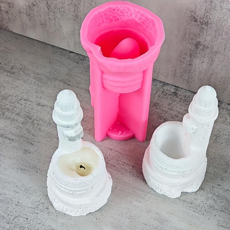 Большой DIY Морское Животное Кит Тюлень Суккулент Растение Цветочный Горшок Смола Силиконовая Форма Маяк Подсвечник Чашка Бетонная Гипсовая Форма