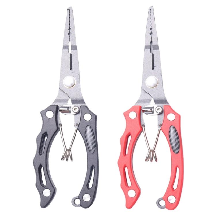 Рыболовные щипцы из нержавеющей стали, экстрактор крючков, инструмент для обрезки лески на открытом воздухе, удобная рукоятка, ножницы, рыболовные аксессуары