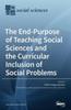 Книга The End-Purpose of Teaching Social Sciences and the Curricular Inclusion of Social Problems