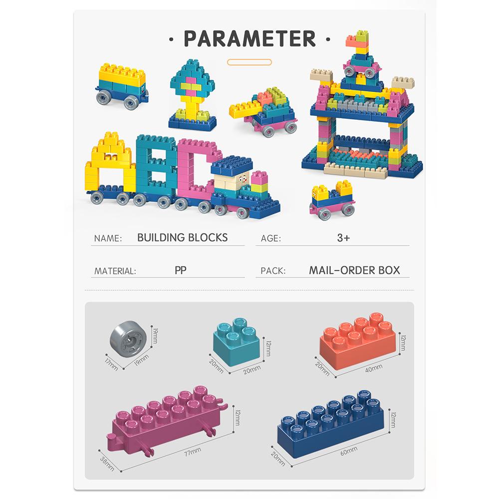 Поддержка маркировки Английская версия Сборка гранулированных строительных блоков Детский коллаж Обучающие игрушки