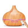 Aromatherapy Essential Oil Diffuser Wood Grain Remote Control Ultrasonic Air Humidifier Cool with 7 Color LED Light