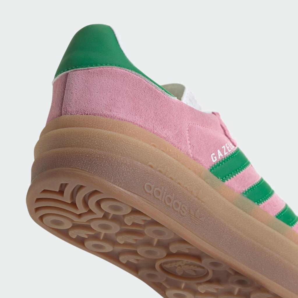adidas Gazelle Bold IE0420 Unisex Originals Sneakers True Pink / Green / Cloud White