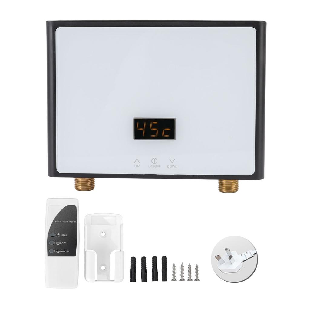 LF 001A Electric Tankless Water Heater Intelligent Instant Water Heater Panel Remote Control for