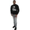 Disney Mens Alice in Wonderland Mono Cheshire Cat Sweatshirt