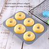 Silicone Donut Mold Baking Pan Mold Chocolate Cake Mold Bread Pastry Mold Baking Tray Doughnut Dessert Making Cake Tools