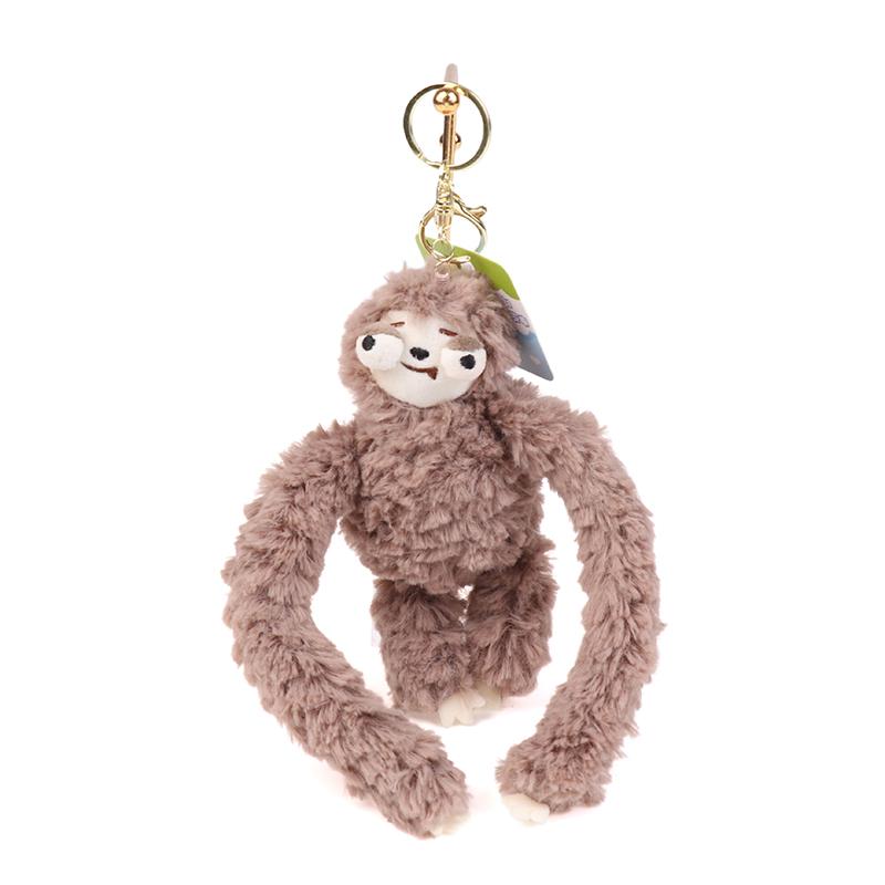 Креативная плюшевая игрушка в виде ленивца из мультфильма, кукла-обезьянка, брелок, милая школьная сумка, подвеска, держатель для ключей от машины, подарки для пары