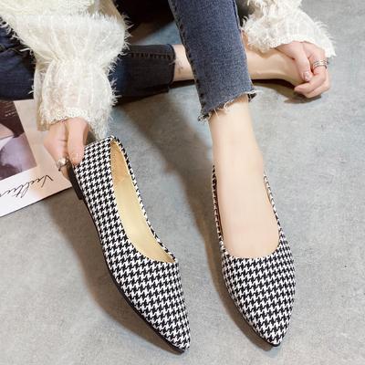 Модные женские лоферы на плоской подошве в полоску, смешанных цветов, неглубокие слипоны, балетки, кроссовки, обувь, женские мокасины с острым носком и мягкой подошвой 2025