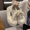 Xiaoxiangfeng Canvas Shoes Women's 2024 New Summer Ins Versatile Little White Shoes with Skirt Board Shoes