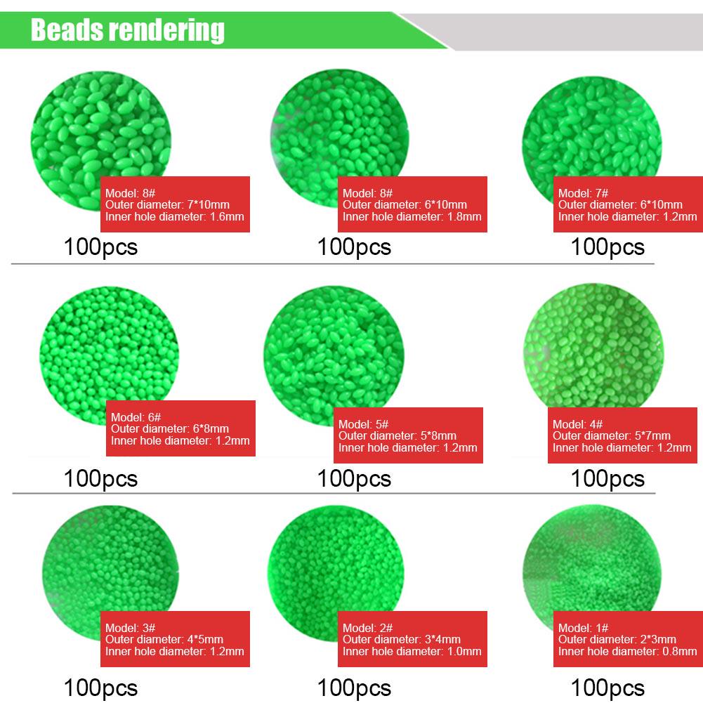 Бусины Пробка Светящееся Море 1 Рыболовная Коробка Приманка Бобы Космические Снасти Рыболовные Поплавки Шарики Досуг Enterta