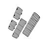 A Set of 4 Pieces Front Reflector Indicator Signal Light Grille Cover for VW Golf Vento Jetta MK3 GTI VR6