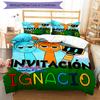 3pcs Sprunki Game3 pattern bedding set duvet cover set includes duvet cover &pillowcases, perfect all season bedroom decoration & gift
