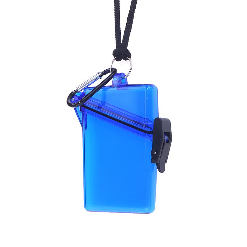 Открытый водонепроницаемый карманы ключ коробка для хранения денег держатель пластиковый корпус