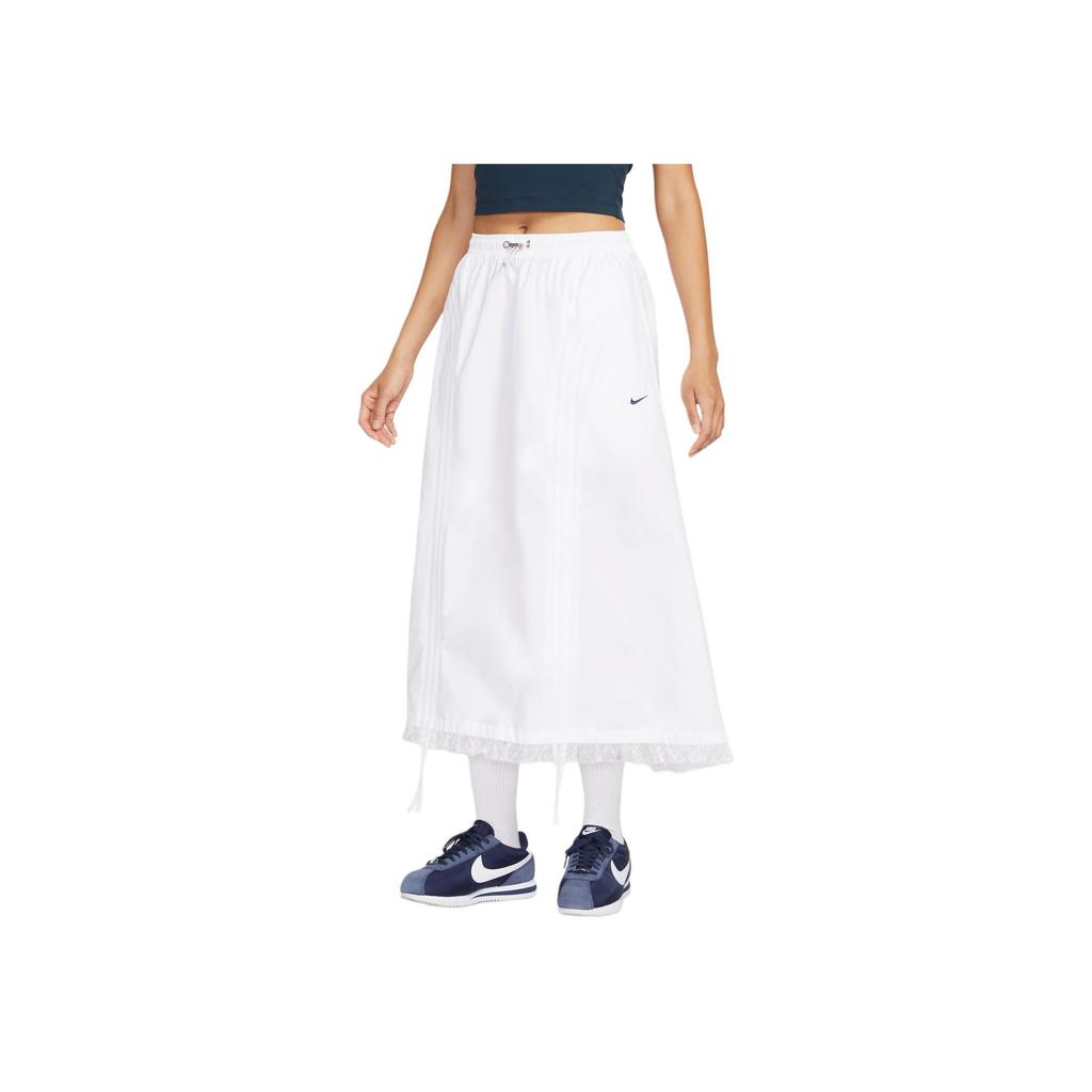 Nike Логотип Спортивная одежда Мягкая Удобная Универсальная Повседневная Длинная Юбка Женские юбки II1948100