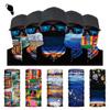 Hiking Windproof Sunscreen Scarf Sports Riding Quick-drying Landscape Pattern Face Neck Gaiter Seamless Magic 3D Scenery Bandana