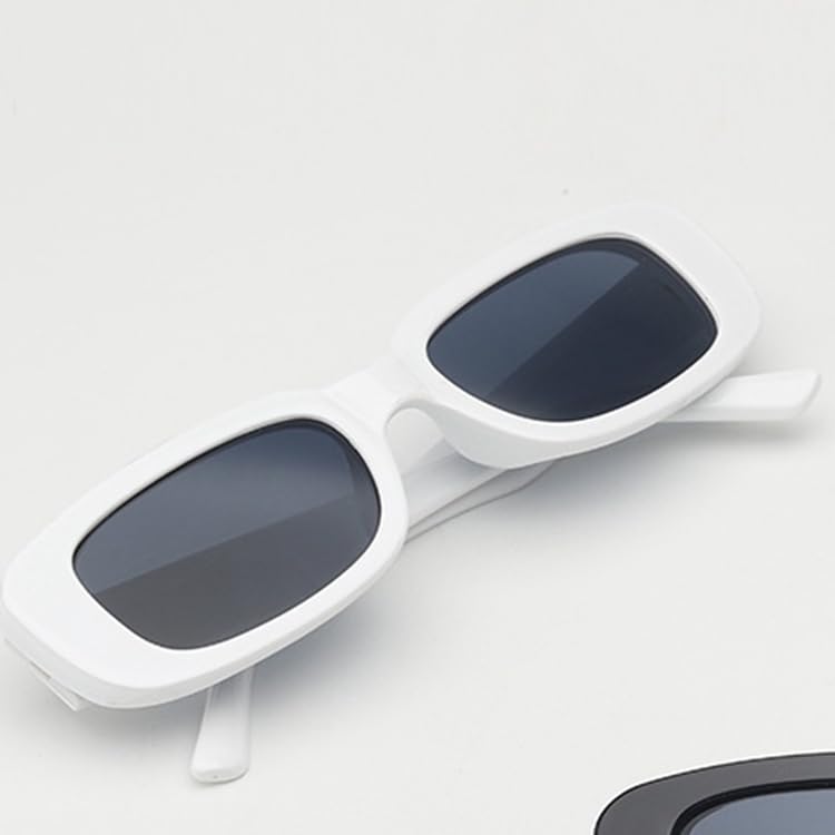 Солнцезащитные очки корейские УФ-защита квадратная оправа винтажные модные очки маленькое лицо Метеор [88flix]