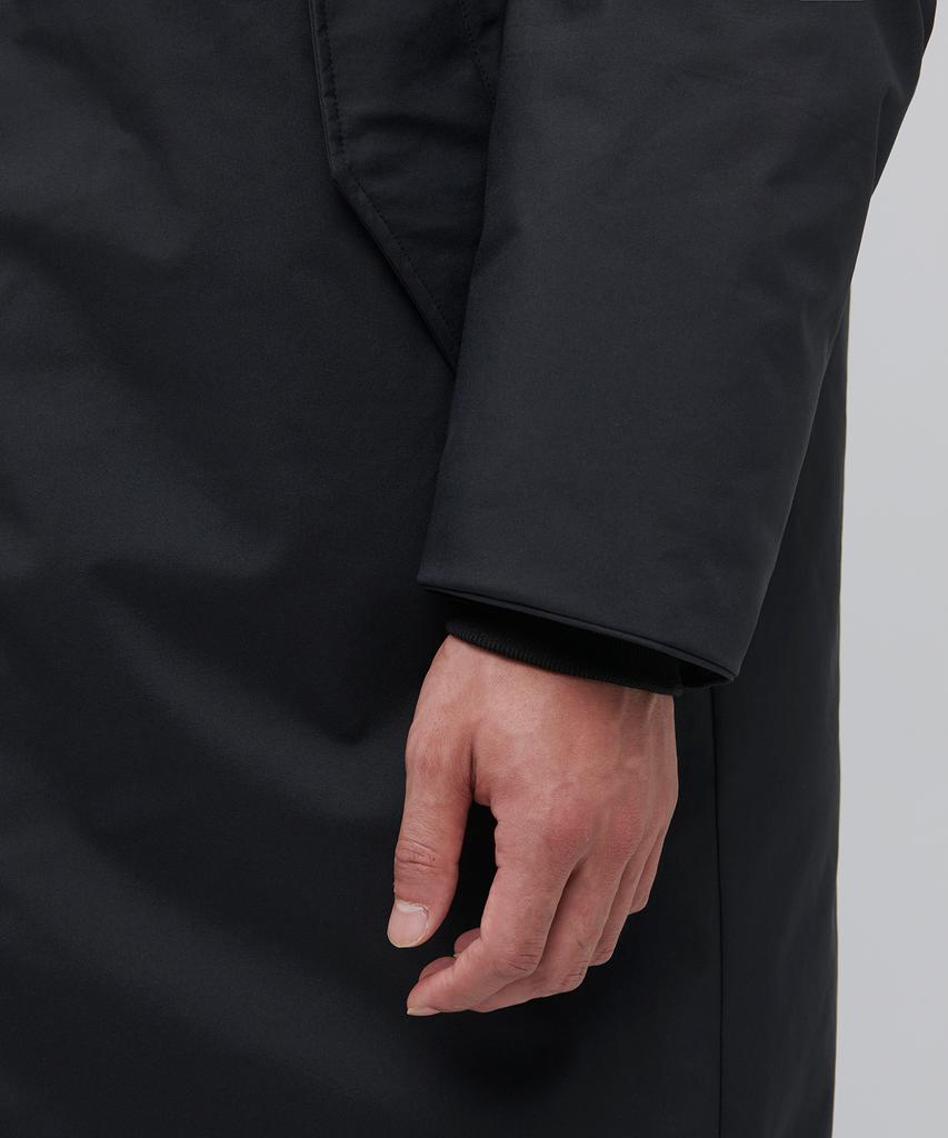 Musinsa Standard Silver Fox Long Down Parka [Black]