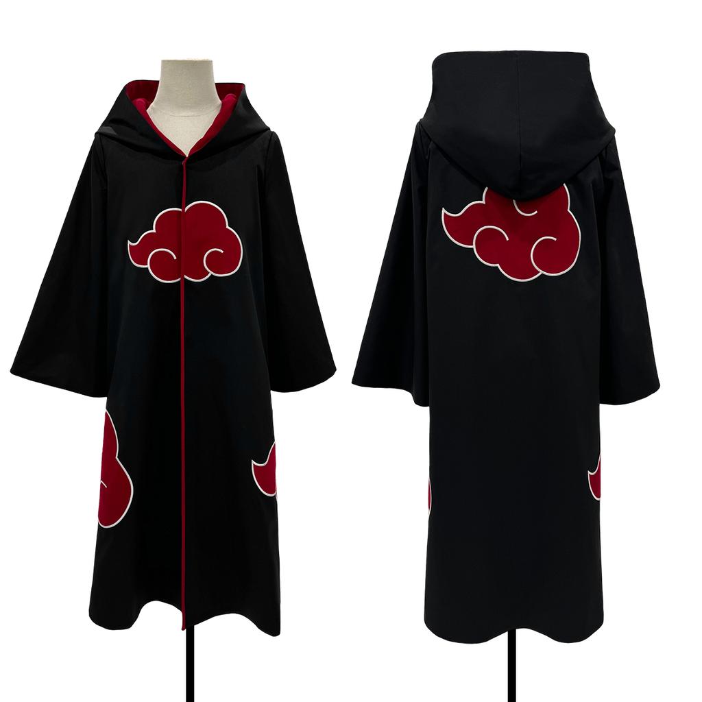 HOLOUN Uchiha Itachi Sasuke Anime Cosplay Costume Embroidery Hawk Team Cloak Pain Konan Sasori Halloween Christmas S-2XL