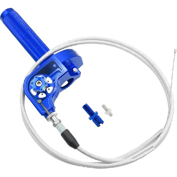 Motorcycle Throttle Grip 7/8" 22Mm CNC Aluminum Quick Twister With Throttle Cable For KLX CR CRF EXC XR CRF50 CRF230 50 110 125 230 250 Dirt Pit Bike