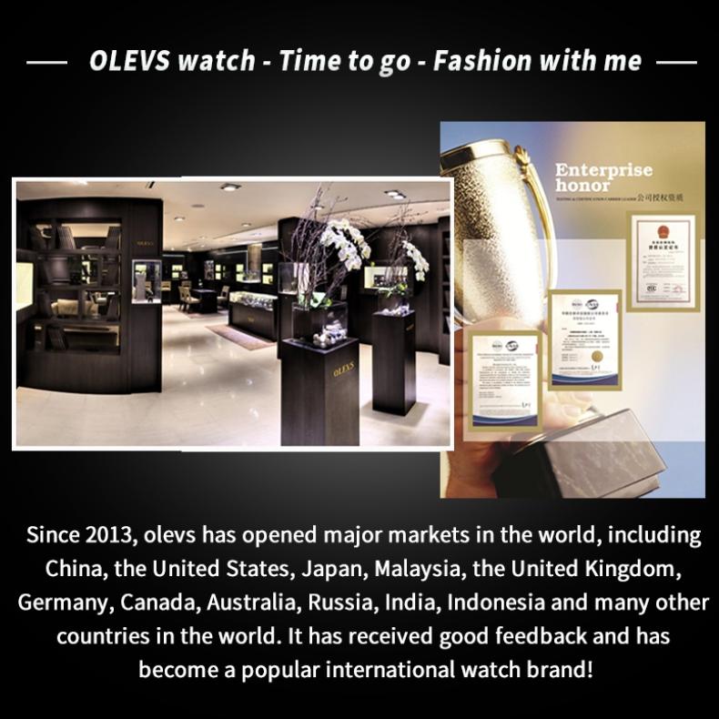 OLEVS Новые брендовые часы с двойным календарем, полностью автоматические механические деловые тенденции, мужские часы, мужские часы