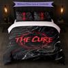 The Cure Print 3Pcs Bedding Set Duvet Cover With Two Pillowcases Soft Bed Linen For Household Bedroom