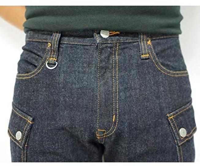 Kojima Jeans 13 унц Деним Карго Сделано Брюки, Япония, Мужские, RNB-1127A-Индиго-42