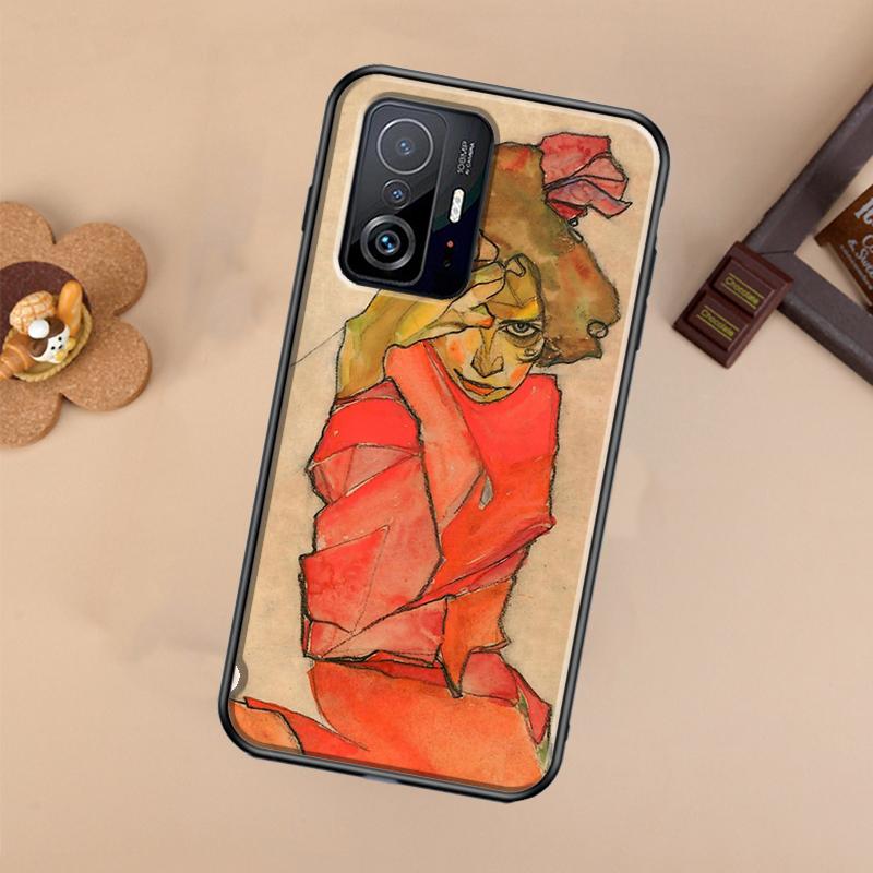 Чехол Эгон Шиле для Xiaomi POCO X7 X6 X5 X3 Pro F3 F5 F6 M6 Pro 13 14 Ultra 11T 12T 13T 14T Pro