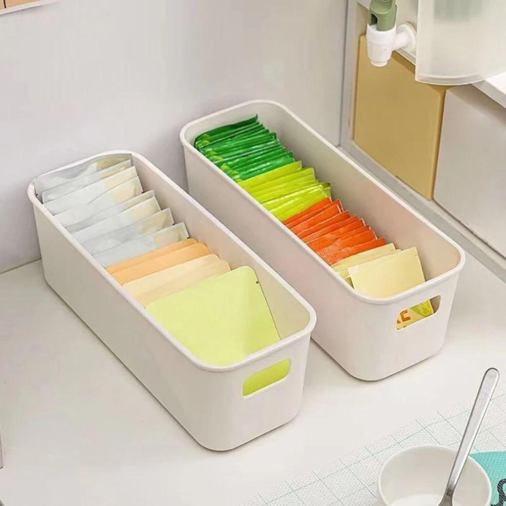 Штабелируемый кухонный органайзер-контейнер, органайзеры большой вместимости, прочный настольный ящик для хранения