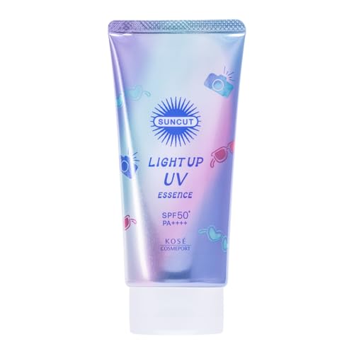 Солнцезащитная эссенция Suncut KOSE Light Up UV с бонусом