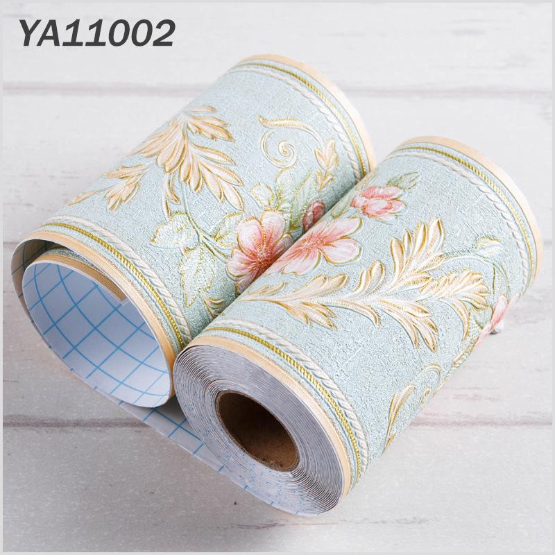 5 метров ПВХ самоклеящийся бордюр узор наклейка настенный плинтус талия декор водонепроницаемый кухня ванная плитка настенные наклейки