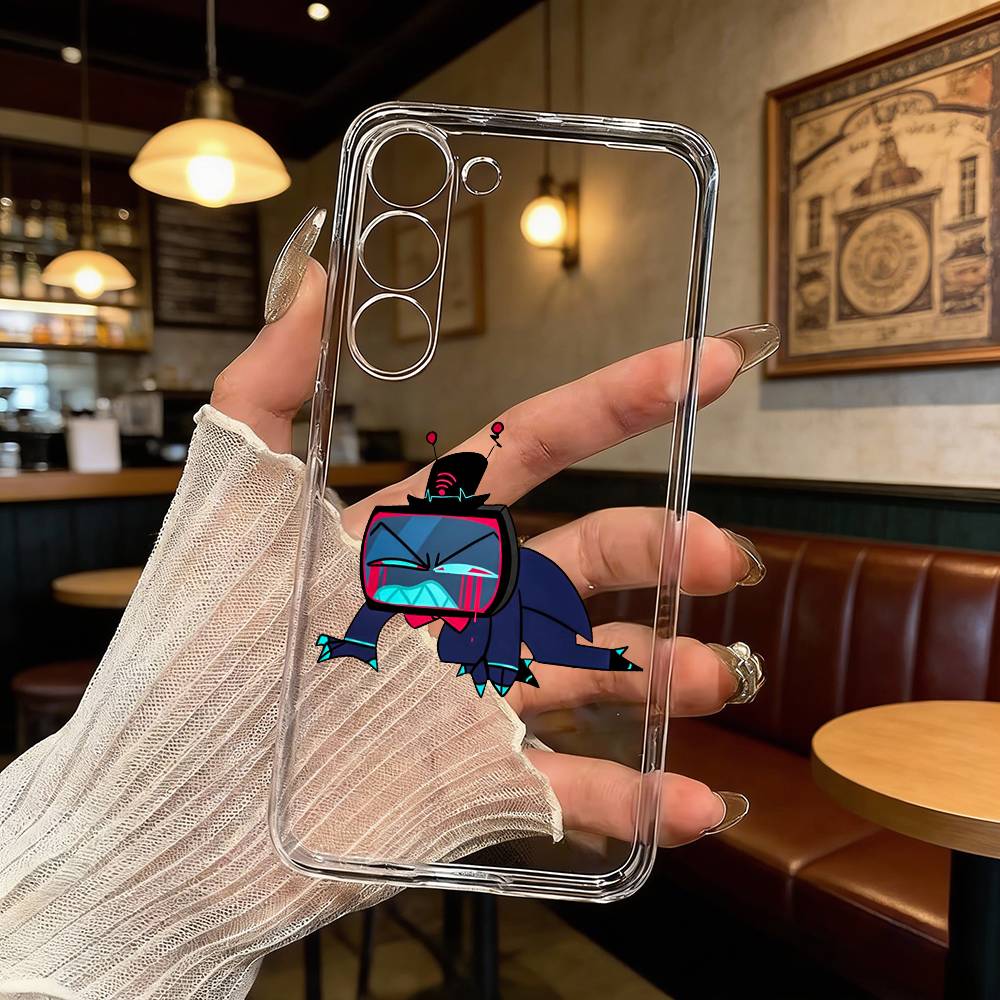 H-Hazbin H-Hotel Чехол для телефона Vox для Samsung Galaxy A71,A70,A52,A51,A40,A30 Прозрачный чехол
