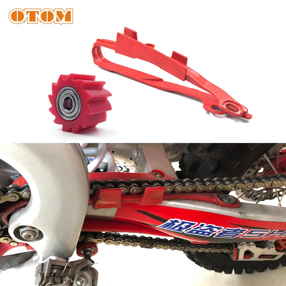 OTOM Motorcycle Chain Slider For HONDA CRF125R CRF250R 250X CRF450R CRF450X Rear Swingarm Protection Cover Chain Guide Protector