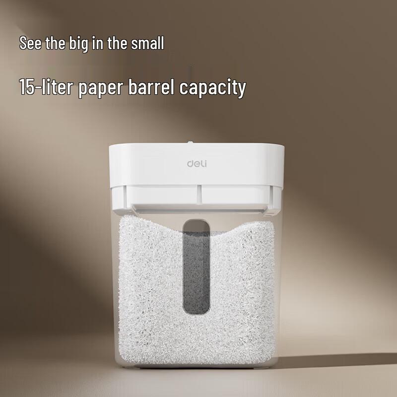 Deli G11 Mini Office Shredder CN plug (adapter included)