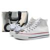 Кеды Chuck 70 Chuck Taylor Еще раз Устойчивые к истиранию Увеличивающие рост Высокие Кеды из парусины Унисекс Белые 162056C(Команда486- S)
