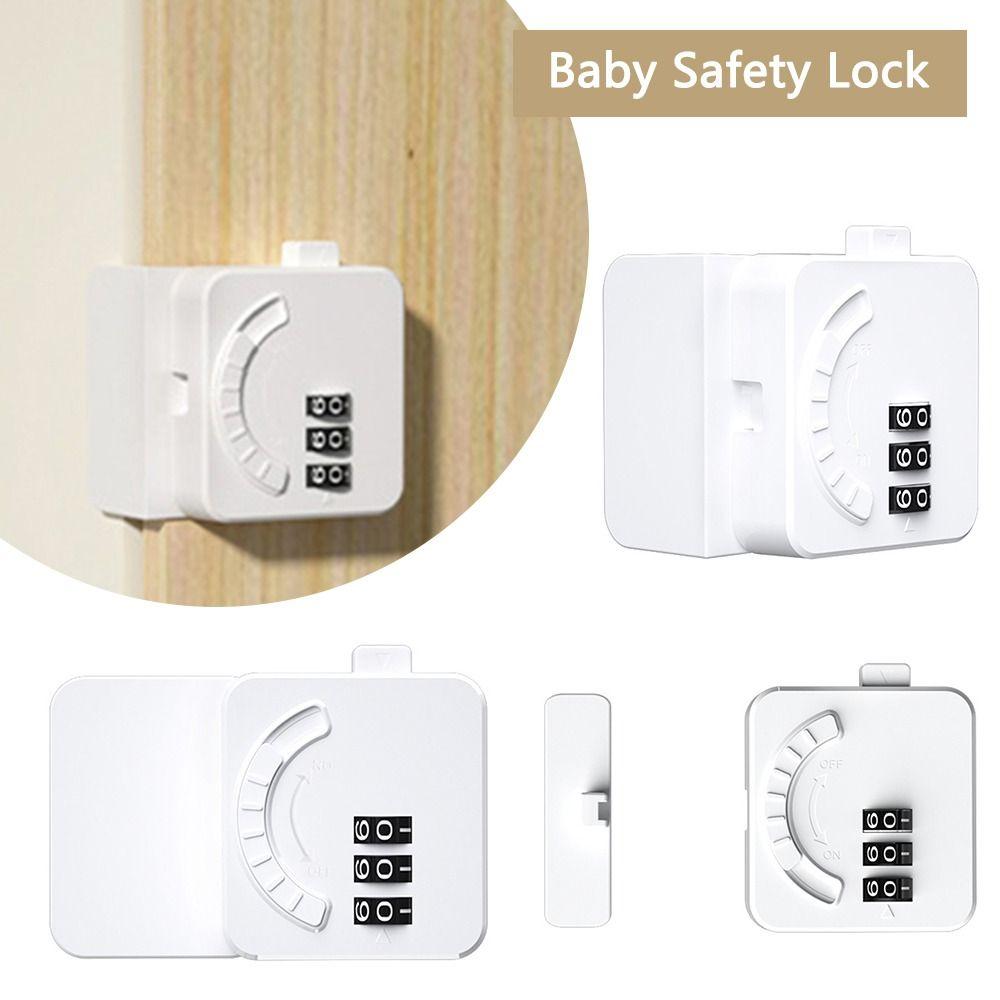Strong Fixation Baby Safety Lock Digital Password Window Lock Refrigerator Door Lock  Home