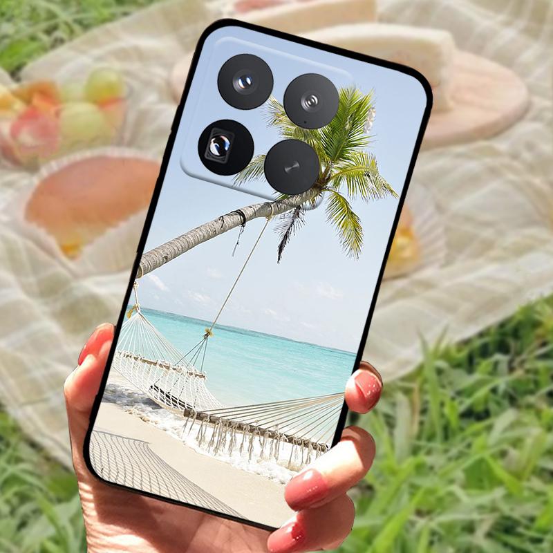 Чехол для Xiaomi 15 Pro Силиконовый ТПУ Ударопрочный Мягкий Бампер Чехол для Xiaomi Mi 15 Pro Coque 2410DPN6CC Защитный Fundas