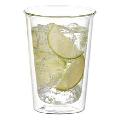Бокал для коктейля CAST Double Wall 290ml Термостойкое стекло Двойная структура Безопасный подарок Подарок 21431 Микроволновая печь/Посудомоечная машина