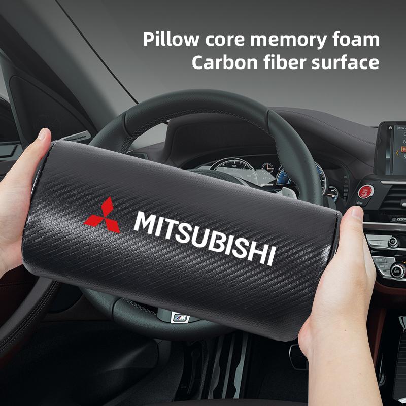 Car Seat Head Support Pillow Auto Headrest Accessories For Mitsubishi Lancer Mirage ASX Pajero Ralliart Outlander Jinxuan Lancer