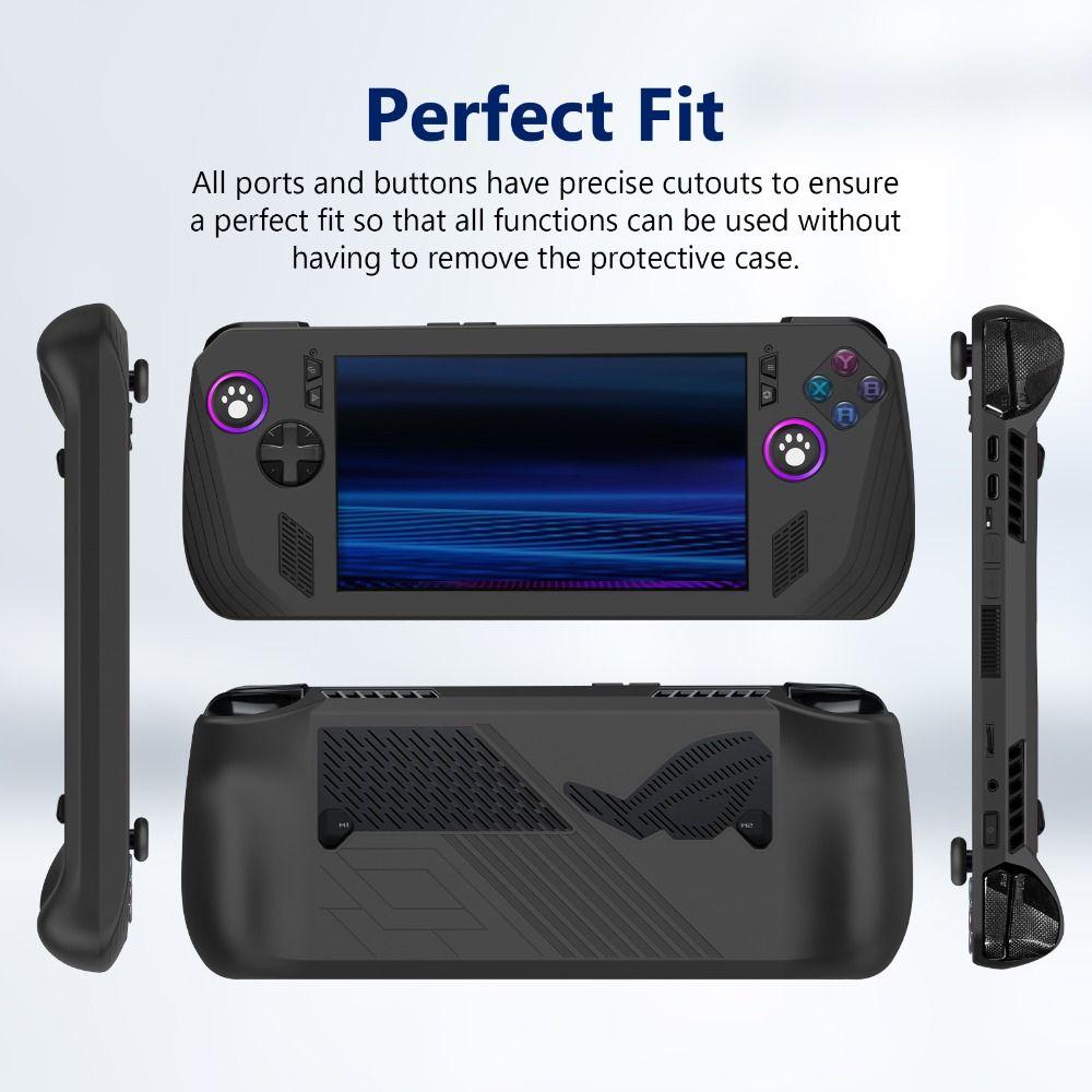 Силиконовый чехол для игровых портативных консолей, мягкие накладки на стики для ASUS ROG Ally X 2024