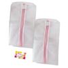 Gently Wash Your Delicate, Lightweight Clothes! These Cylindrical Laundry Nets Feature a Fine Mesh To Prevent Lint and Other Debris from Sticking. The