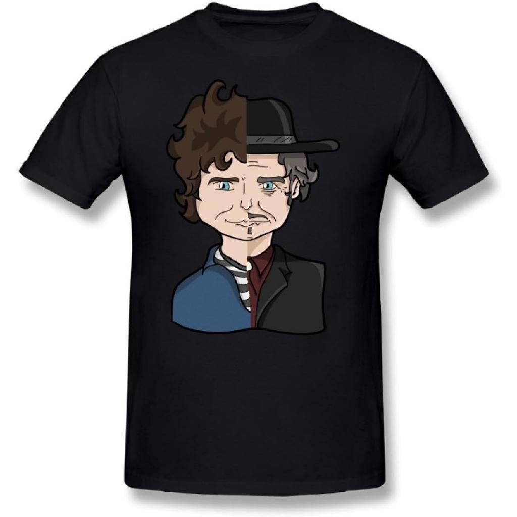 Мужская футболка Bob Ross Inc 'Счастливые случайности', размер L, черная(3)