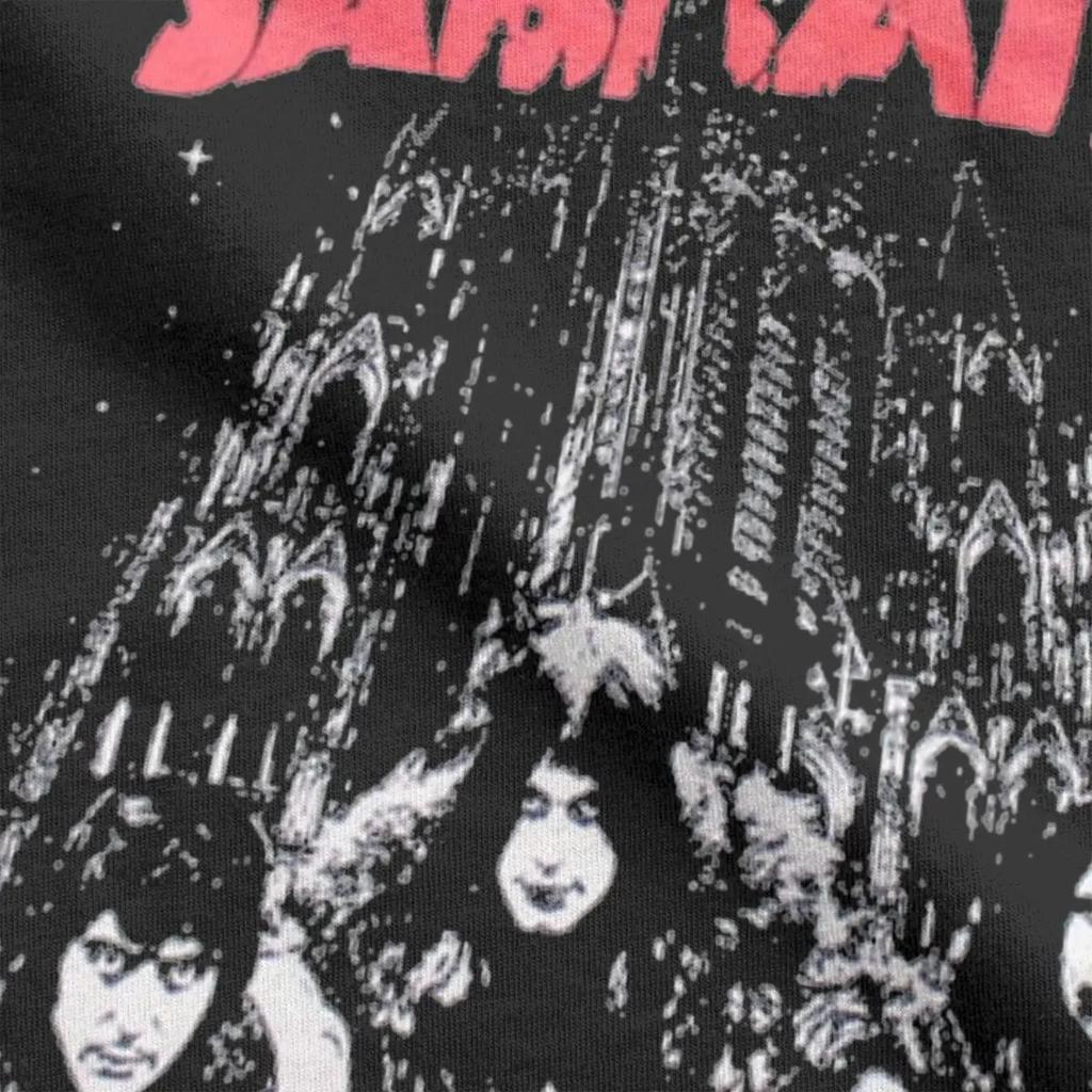 Юмористические черные футболки Cool Sabbaths для мужчин с круглым вырезом из чистого хлопка, футболки с коротким рукавом, топы для взрослых