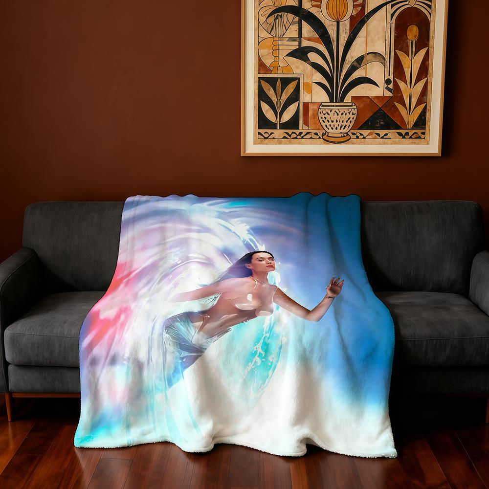 Blanket K-Katy P-Perry-ES Super Warm Comfortable Plush Throw Blanket Child Home Singer Sofa Bedroom Gift