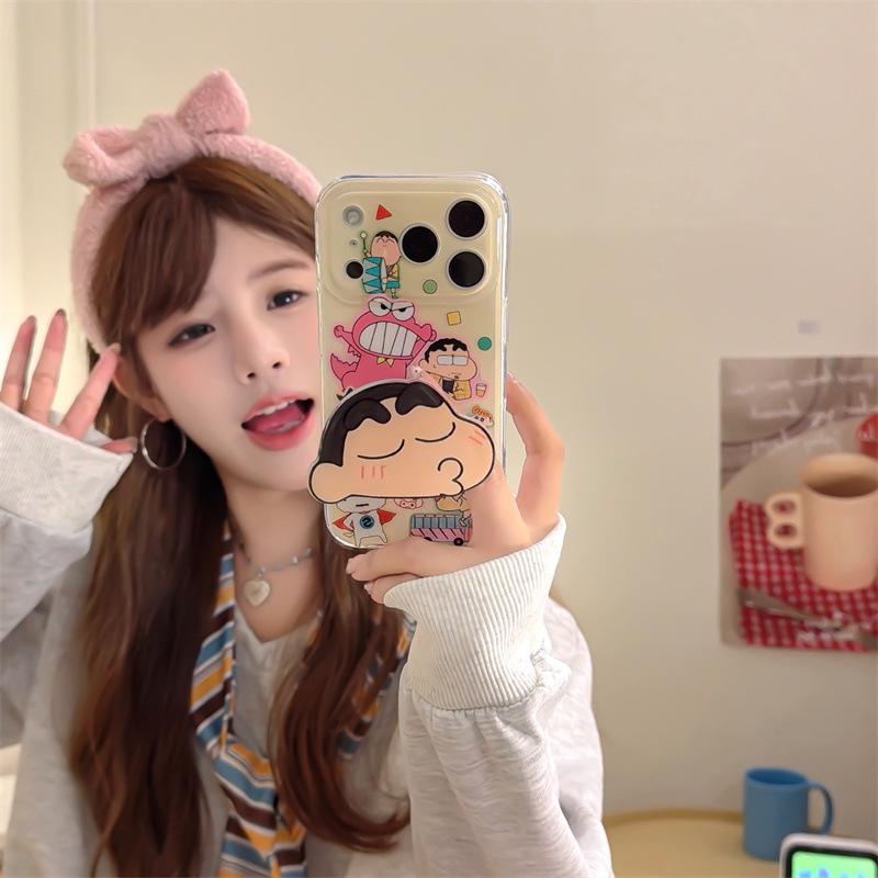Подставка для трубы Shin-chan Чехол для iPhone для 16ProMax/15/14