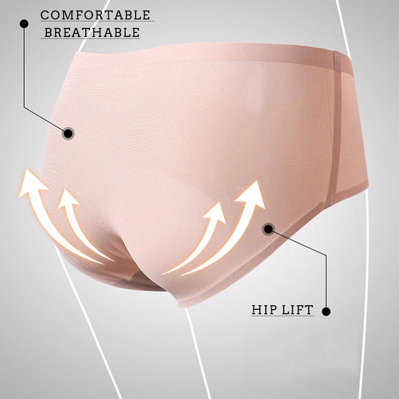 Комплект из 3 бесшовных трусиков, нижнее белье, женское комфортное нижнее белье, модные женские трусы с низкой посадкой, 10 цветов, нижнее белье