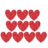 10PCS Heart Shaped Rhinestones Applique 4cm Hot Fix Rhinestones Clothing Accessories Shoes