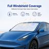 Car Windshield Sun Shade UV Reflective Foldable Laser Sunshade Cover Front Window Heat Shield Curtain Summer Interior Protection